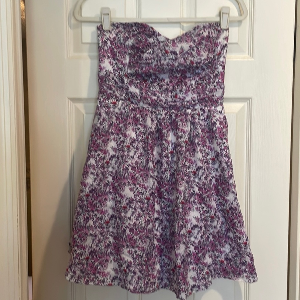 Express size 6 strapless dress